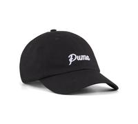 PUMA Gorra Essentials Script Dad, Accesoiros, Negro, OSFA