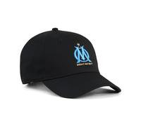 PUMA Gorra Olympique de Marseille Essentials, Sport, Negro/Azure, OSFA OSFA