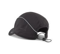 PUMA Gorra Runner Short Visor de 5 paneles, Accesoiros, Negro, S S