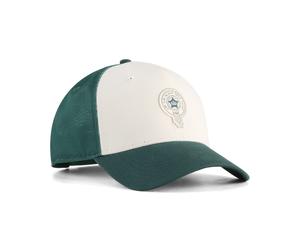 PUMA Gorra tipo camionero Marruecos, Accesoiros, Verde, OSFA OSFA