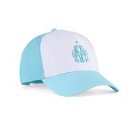 PUMA Gorra Trucker Olympique de Marseille KING, Accesoiros, Blanco, OSFA