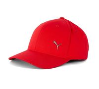 PUMA Gorra unisex de Metal Cat Flexfit - Gorra de béisbol, rojo, XS/S