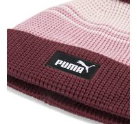 PUMA Gorro beanie con pompón de corona media Essentials, Accesoiros, Rojo, OSFA OSFA