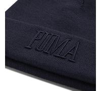 PUMA Gorro beanie de corona media con estampado clásico, Accesoiros, Azul, OSFA OSFA