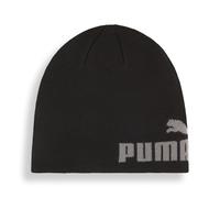 PUMA Gorro beanie de corona media sin vuelta Essentials juvenil, Accesoiros, Negro, KIDS