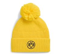 PUMA gorro Essential Beanie Jr. Faster Yellow - Puma Black