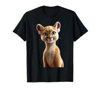 Puma Gran Felino León de Montaña Pumas Pantera Puma Camiseta