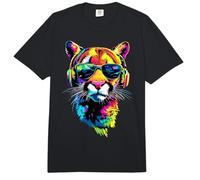 Puma Gran Felino León de Montaña Pumas Pantera Puma Comfort Colors Adult Heavyweight T-Shirt