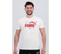 Camiseta puma essentials logo lab summer hombre blanco L