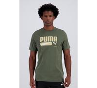 Puma Graphic - Kaki - Camiseta Algodón Hombre talla XL