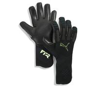 PUMA Guantes de Portero de fútbol Future Ultimate NC 8.5, Black Green Terrain Fizzy Light Yellow
