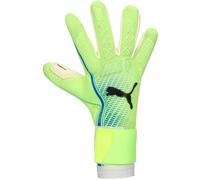 Puma - Guantes de portero Ultra Ultimate Hybrid, Unisex, Fizzy Apple-Bluemazing, 10