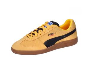 PUMA Handball, Zapato de tribunal interior Unisex adulto, Sun Stream Puma Black Caramel Latte, 48 EU