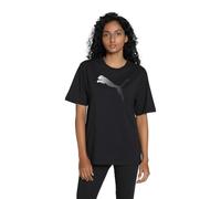 Puma Her Graphic Relaxed tee, Camisetas Unisex Adulto, Puma Black,