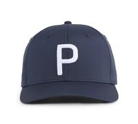 PUMA Heritage P Tech Golf Cap Men, Accesoiros, Deep Navy/Blanco Glow, Adult Adult