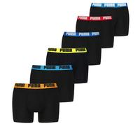 Puma Hombre Boxer Shorts, 6er Paquete - Básico Ecom ,Algodón Stretch, Everyd