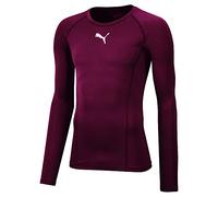 Puma Hombre Camiseta Técnica, Rojo (Cordovan), L
