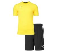 Puma Hombre Finisher Set - Training Shorts Corto, Camisa Funcional Redondo Uni