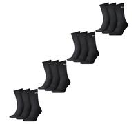PUMA Hombre Mujeres Basic Unisex Crew Algodón Sport Calcetines - 12er Mulitipack