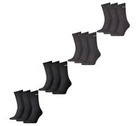 PUMA Hombre Mujeres Basic Unisex Crew Algodón Sport Calcetines - 12er Mulitipack