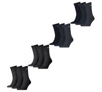 PUMA Hombre Mujeres Basic Unisex Crew Algodón Sport Calcetines - 12er Mulitipack