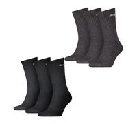 PUMA Hombre Mujeres Basic Unisex Crew Algodón Sport Calcetines - 6er Mulitipack