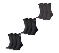 PUMA Hombre Mujeres Basic Unisex Crew Algodón Sport Calcetines - 9er Mulitipack