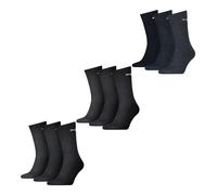 PUMA Hombre Mujeres Basic Unisex Crew Algodón Sport Calcetines - 9er Mulitipack