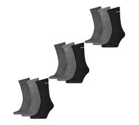 PUMA Hombre Mujeres Basic Unisex Crew Algodón Sport Calcetines - 9er Mulitipack