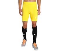 Puma Pantalones cortos Liga Baselayer Short Tight Hombre, Amarillo (Cyber Yellow), XL