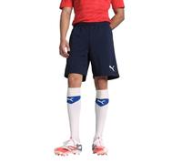 Puma Hombre Pantalones Cortos, Peacoat-Puma White, XL