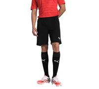 PUMA Hombre Pantalones Cortos, Puma Black-puma White, L