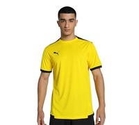 PUMA Hombre Shirt, Cyber Yellow-puma Black, 3XL