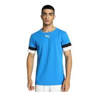 PUMA Hombre Shirt, Electric Blue Lemonade-puma Black-puma White, S