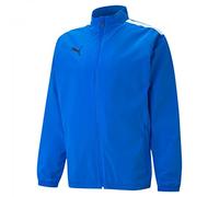 PUMA Hombre Sudadera con capucha, Electric Blue Lemonade-puma White, XXL