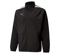 PUMA Hombre Sudadera con capucha, Puma Black-Puma White, L