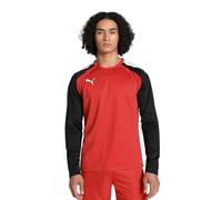 Puma Hombre Sudadera con Capucha, Puma Red-Puma Black, M