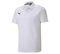 PUMA Hombre teamGOAL 23 Casuals Polo, Blanco (Puma White), S EU