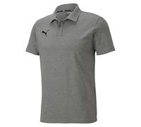 PUMA Hombre teamGOAL 23 Casuals Polo, Gris (Medium Gray Heather), S EU