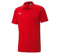 PUMA Hombre teamGOAL 23 Casuals Polo, Rojo (Puma Red), M EU