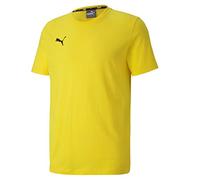 PUMA Hombre teamGOAL 23 Casuals Tee , Amarillo (Cyber Yellow), XXL EU