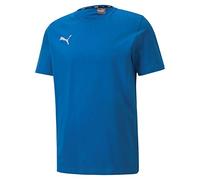 Puma - Camiseta teamGOAL Cotton, Hombre, Electric Blue Lemonade, S