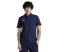 PUMA Hombre teamGOAL Casuals Polo, Azul Marino (Puma Navy-Puma White, S EU)