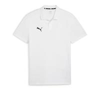 PUMA Hombre teamGOAL Casuals Polo, Blanco (PUMA White-PUMA Black), L EU