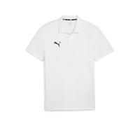 PUMA Hombre teamGOAL Casuals Polo, Blanco (PUMA White-PUMA Black), XL EU