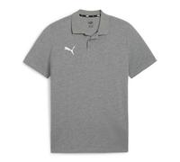 PUMA Hombre teamGOAL Casuals Polo, Gris (Medium Gray Heather-PUMA White), L EU