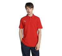 PUMA Hombre teamGOAL Casuals Polo, Rojo (PUMA Red-PUMA White), XXL EU