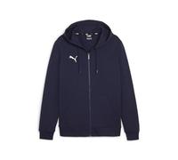 PUMA Hombre teamGOAL Casuals Sudadera, Azul Marino (Puma Navy-Puma White), M
