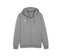 Puma Sudadera teamGOAL Casuals Hombre Gris (Medium Gray Heather-Puma White) M
