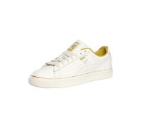 PUMA Hombre Zapatillas De Cuero Clyde The Neverworn, Frosted Ivory/Alpine Snow, 42 EU